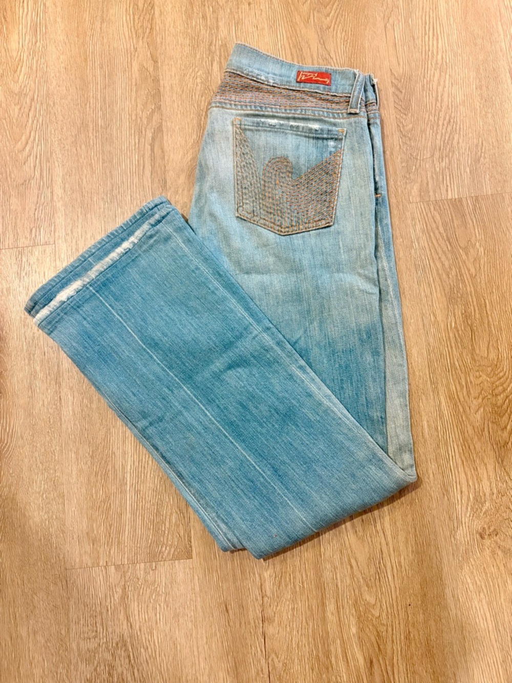 Citizen’s of Humanity Light Blue Women's Straight Leg Jeans
